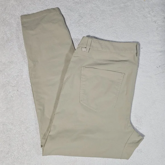 Lululemon ABC Classic-Fit Tan Pants - Picture 8 of 11